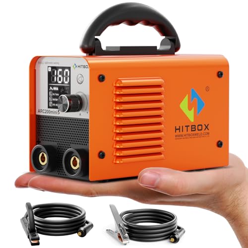 HITBOX 160A Inverter-Schweißgerät 2-in-1 – Lift TIG/MMA ARC – IGBT-Technologie, 230V, Hot Start, Arc Force,...
