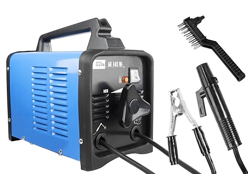 Güde Elektrodenschweissgerät GE 145 W (230 V, 4,2 kVA max. Netzleistung, 100 A max. Schweißstrom, 40-100 A...