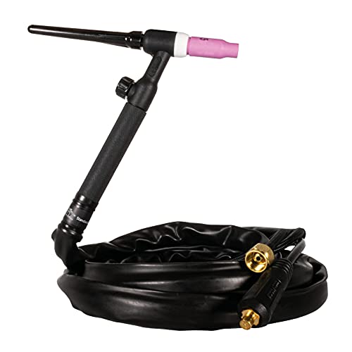 MAUK Universal Keramik Lift-Tig Brenner Schweißbrenner | 3 Meter Schlauchpaket mit Zubehör und 9mm Dorn für WIG...