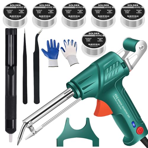Aolawco Schweissgerät Klein, Sechsteiliges Set, Multifunktionale Handschweißgerät, Schweißpistole für Ultrafeine...